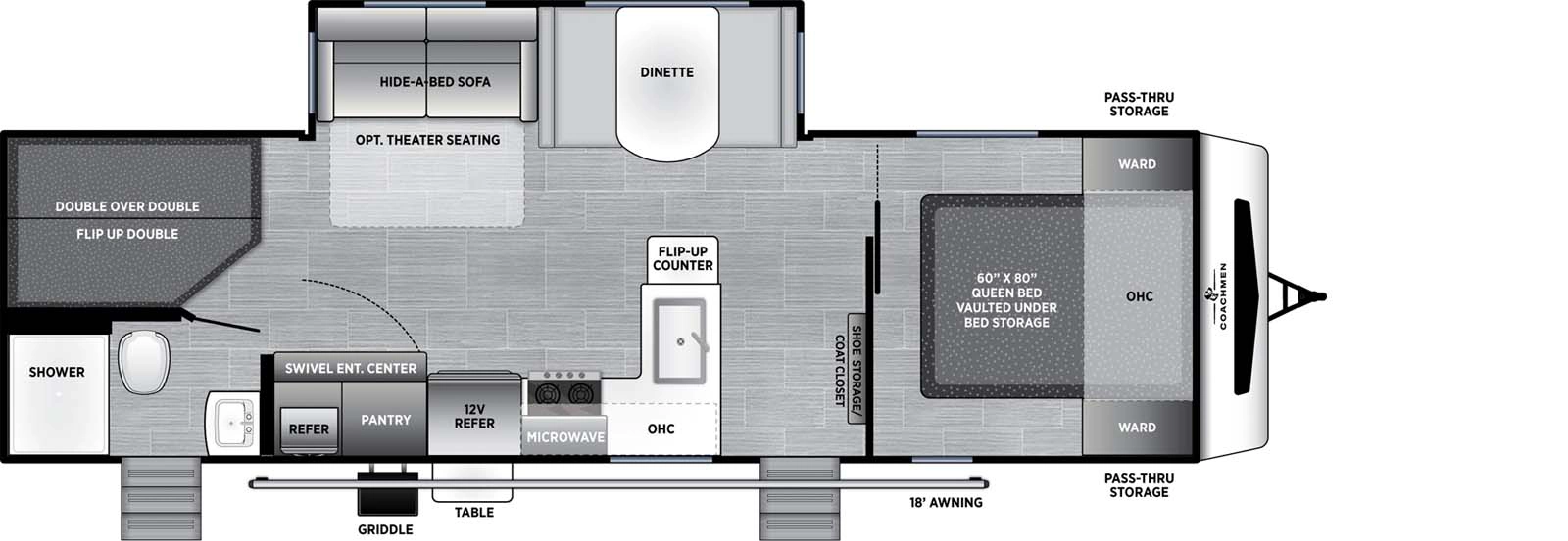 288BHDS Floorplan Image